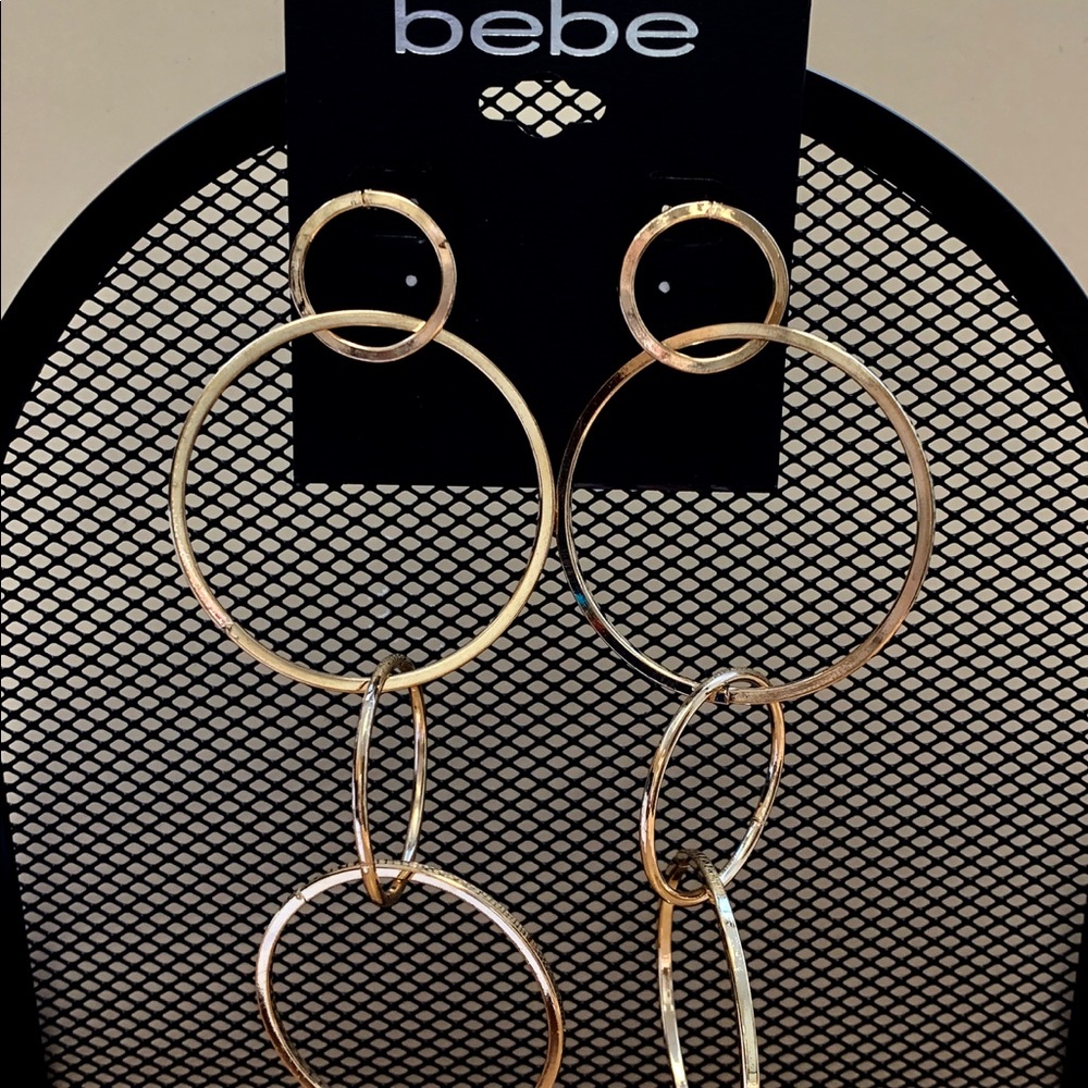 Bebe Hoop Earrings